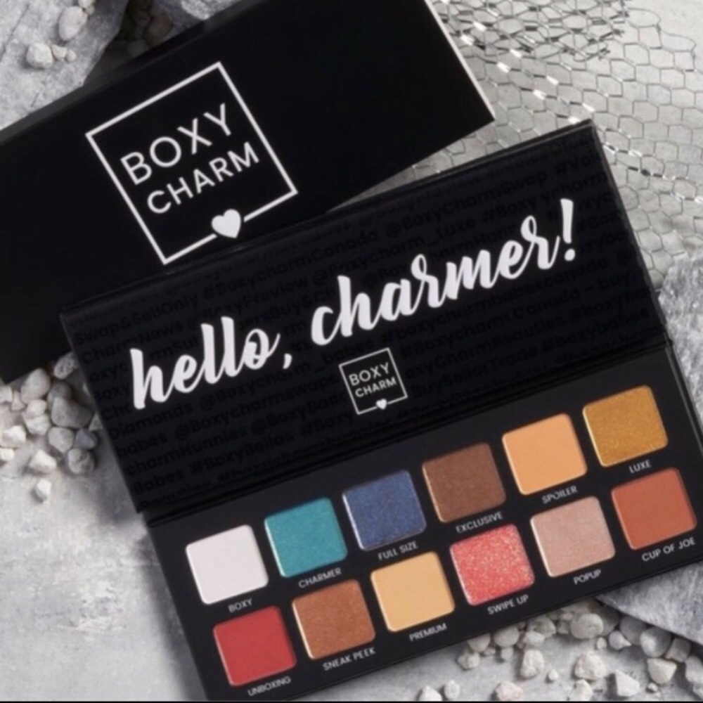 Boxy Charm 12 shade eyeshadow palette NWT